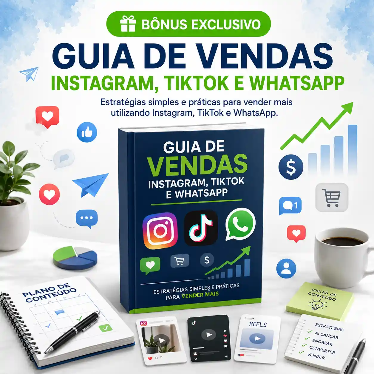 BÔNUS #6 — Guia de Vendas no Instagram e TikTok